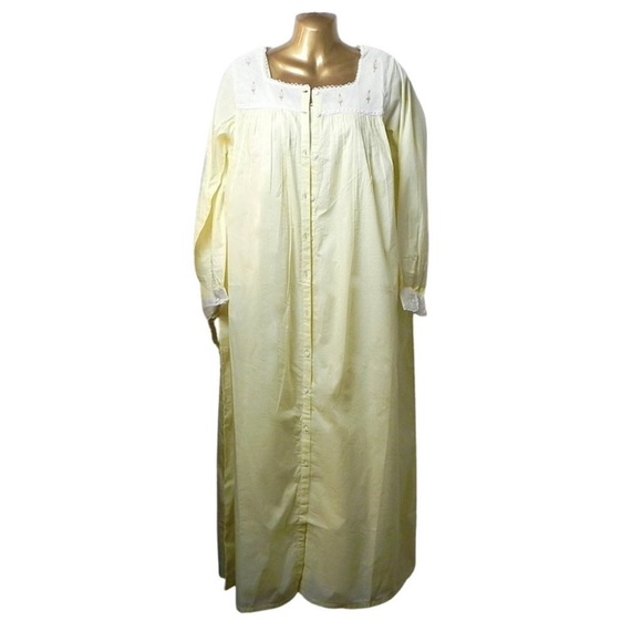 NWT Cotton Nightgown & Robe Set - Picture 4 of 15